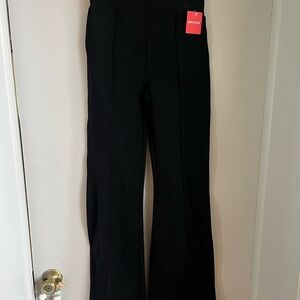 SPANX Women's Elegant Black Flare Pants
